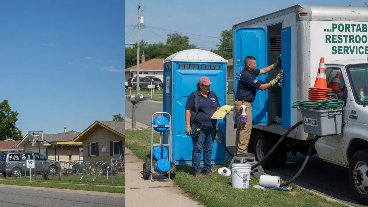 Portable Toilet Rental in Fairborn, OH near me